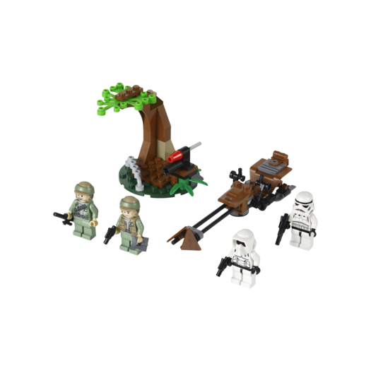 Lego Star Wars Endor Rebel Trooper & Imperial Trooper Battle Pack