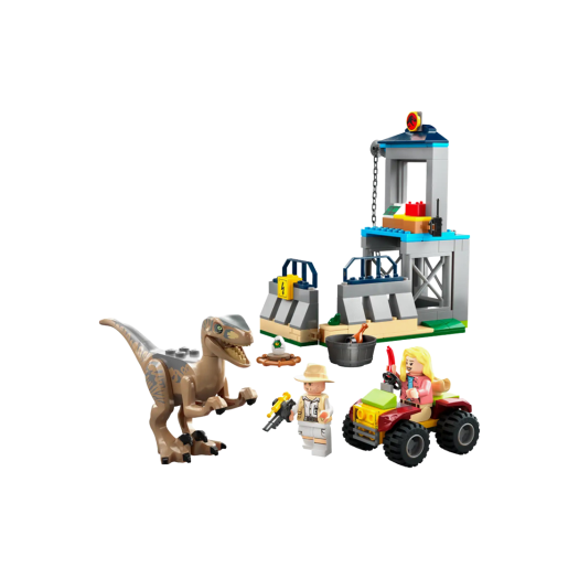 Lego Jurrasic World Velociraptor Escape