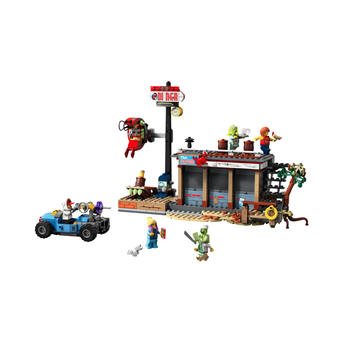 레고 히든 사이드 새우 맛집 공격