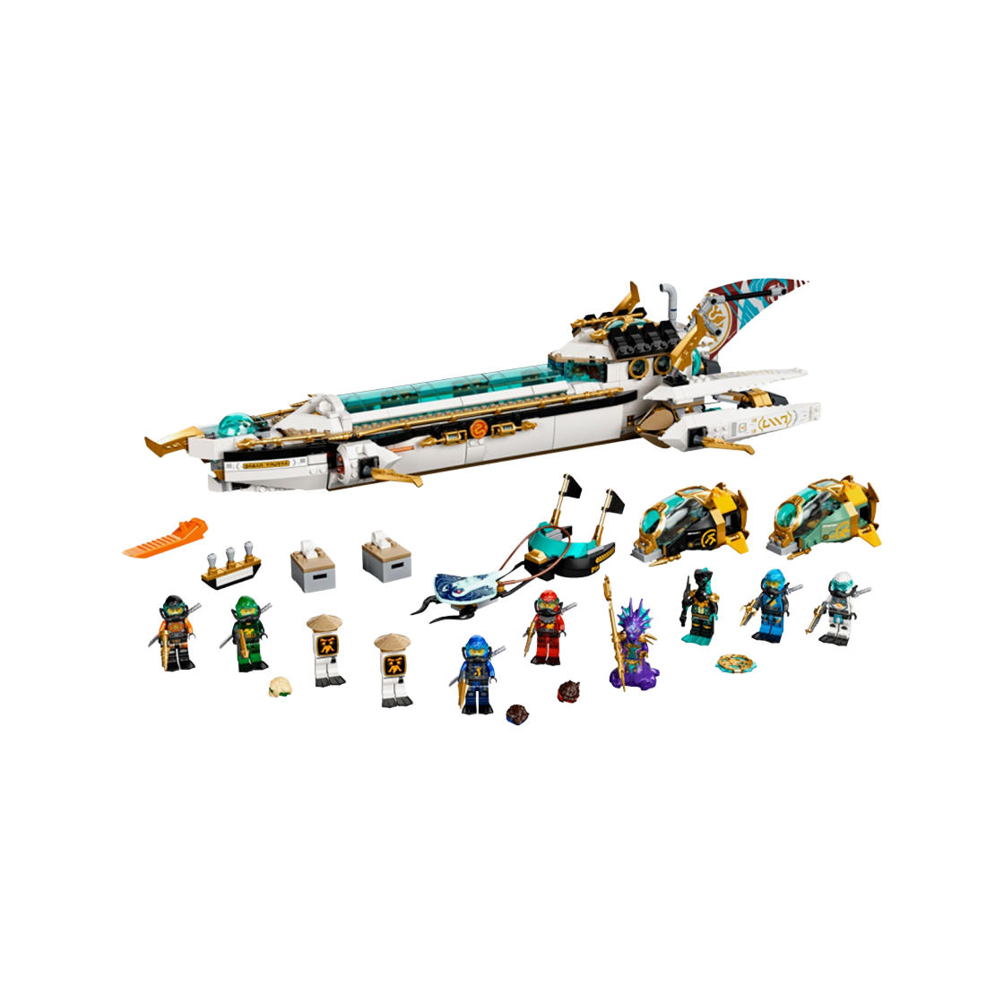 레고 닌자고 닌자들과 하이드로 전함(Lego Ninjago Hydro Bounty)