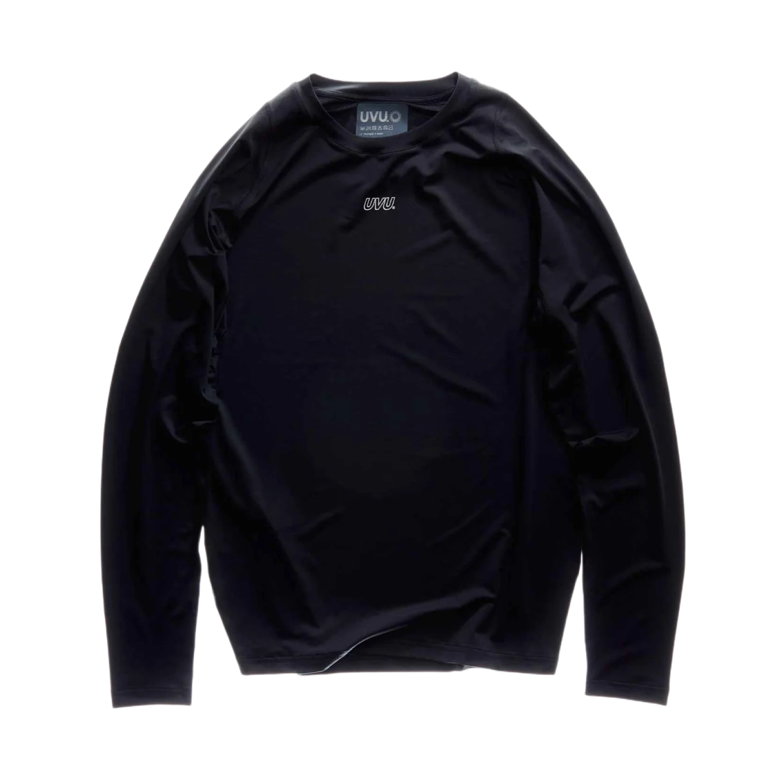 UVU 롱슬리브 트레이닝 탑 블랙