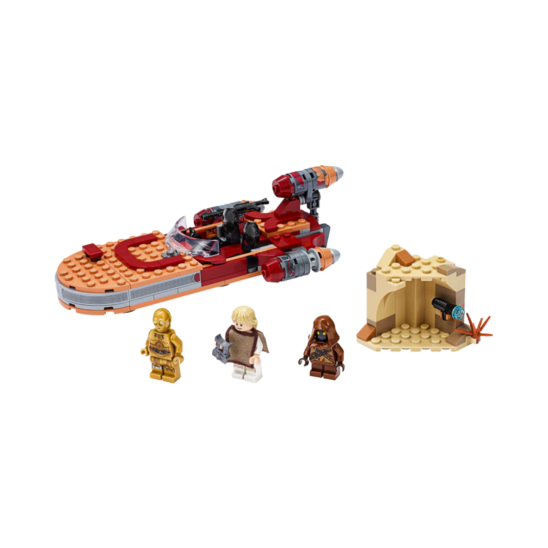 레고 스타워즈 루크 스카이워커 랜드스피더(Lego Star Wars Luke Skywalker's Landspeeder) - 1
