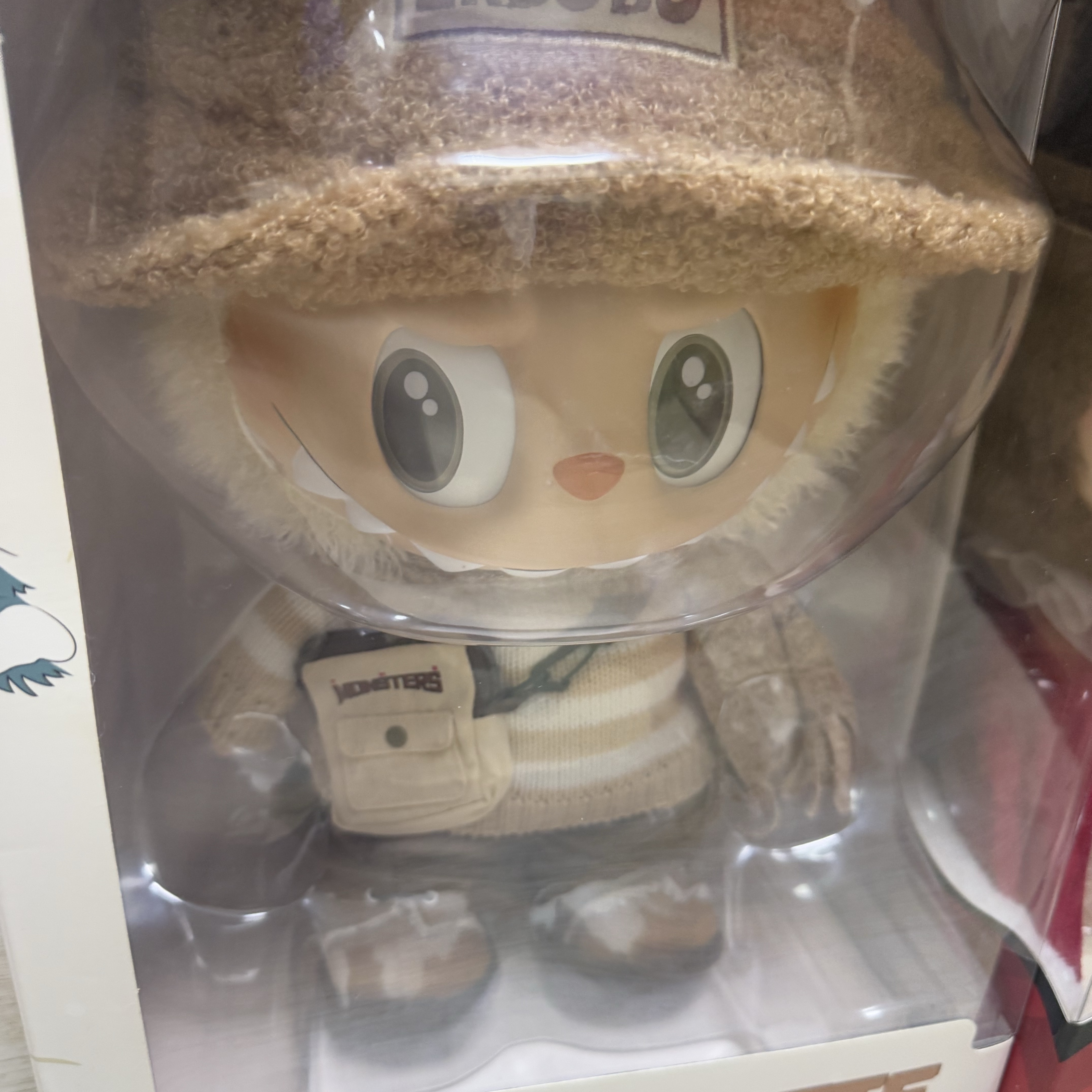 Pop Mart Labubu The Monsters Dress Be Latte Vinyl Plush Doll, Pop Mart The Monsters Checkmate Series Doll 착용 스타일 - 2