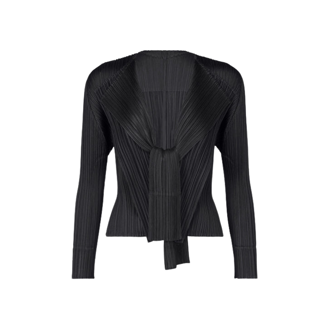 (W) 플리츠 플리즈 이세이 미야케 메리 바이컬러 블랙((W) Pleats Please Issey Miyake Merry Bicolor Black) - 1