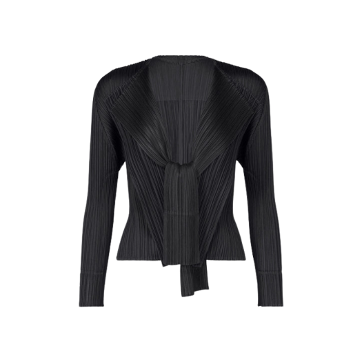 W) 플리츠 플리즈 이세이 미야케 메리 바이컬러 블랙 | Pleats Please