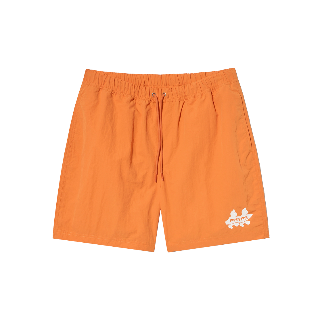PEM1SO308BOR Phyps Dept Surfer Bear Beach Shorts Orange