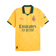 Puma AC Milan 2025/26 3rd Jersey Sunny Yellow Dark Myrtle (Non Marking Ver.)