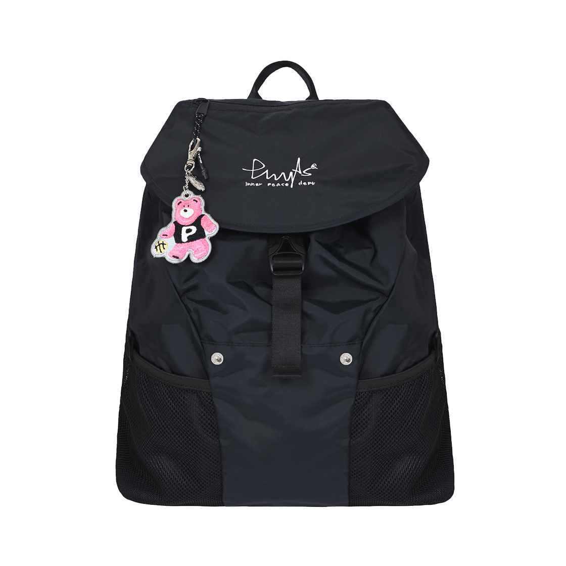 피지컬 디파트먼트 컴포트 드로우 스트링 백팩 블랙(Phyps Dept Comfort Draw String Backpack Black)