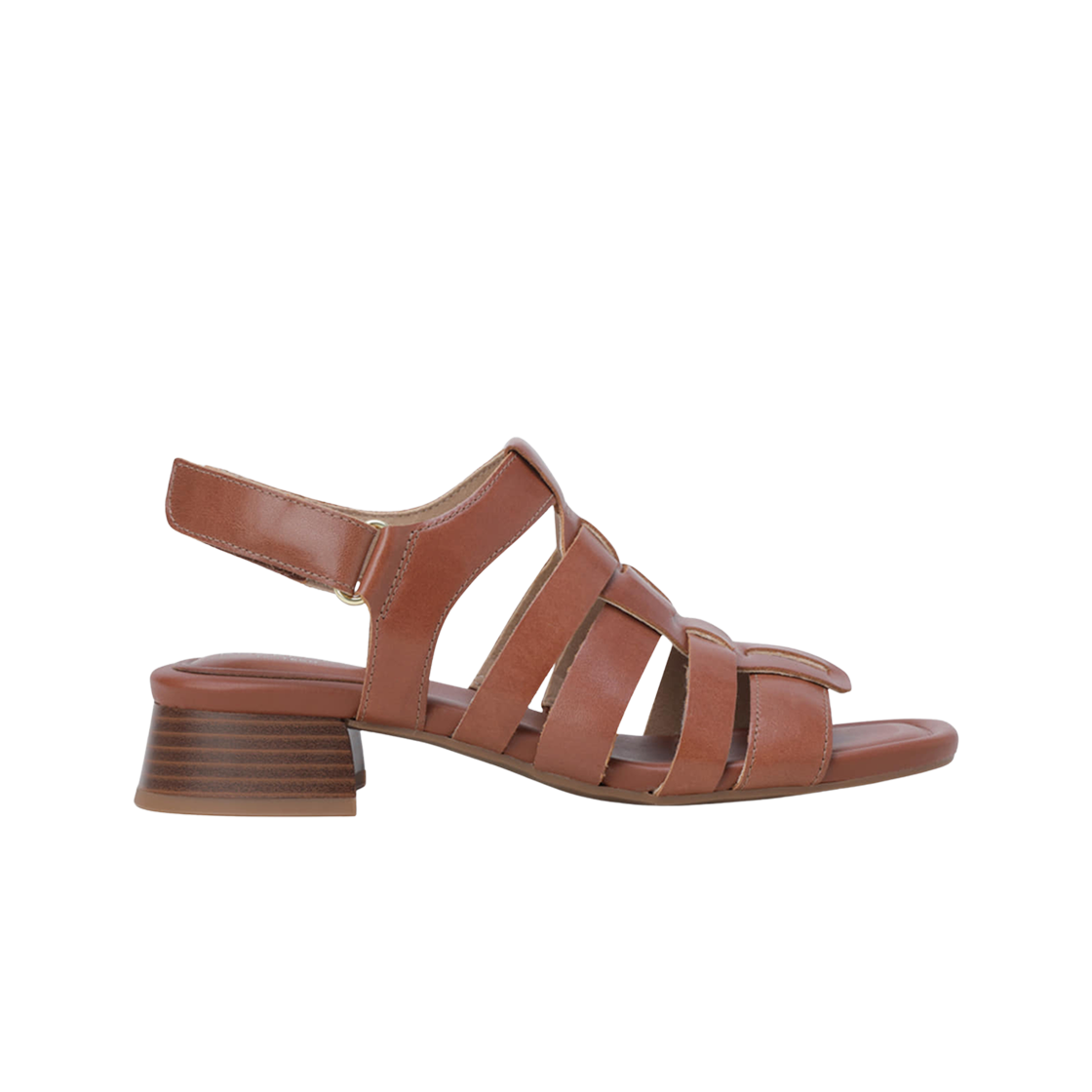 CJ4869 (W) Rockport Tinsly Woven Sandal Dark Brown - M Medium