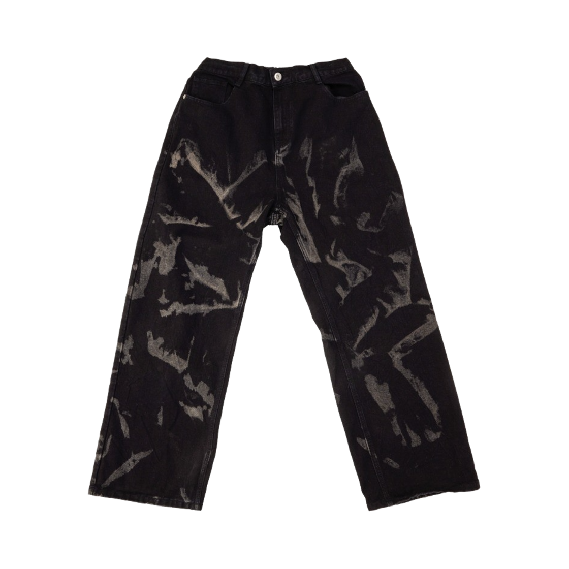 GT24SS17 BK The Greatest Washed Denim Pants Black