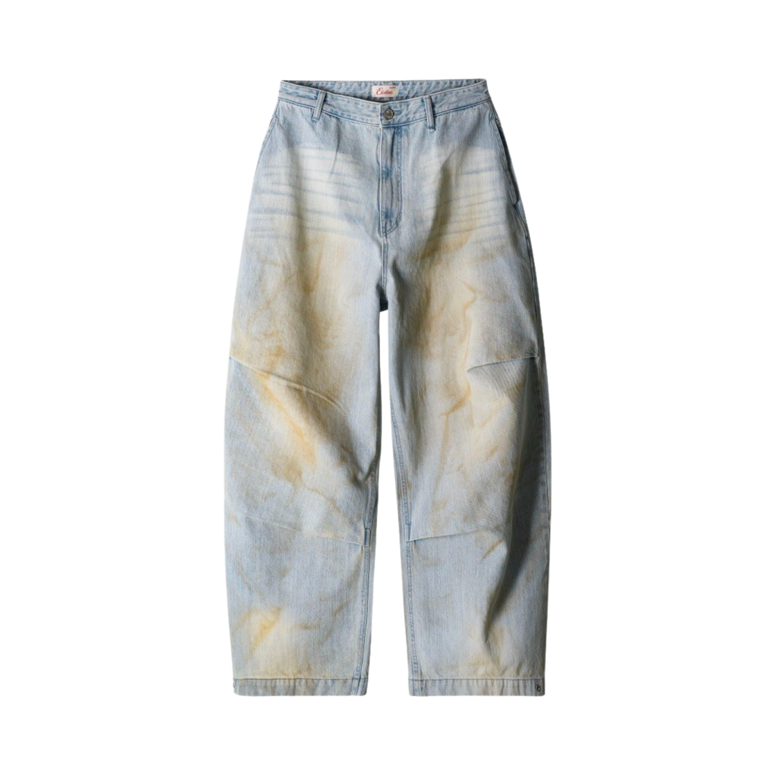 [트리플적립] 이티씨이 오일 워시드 배기진 블루([트리플적립] ETCE Oil Washed Baggy Jean Blue)