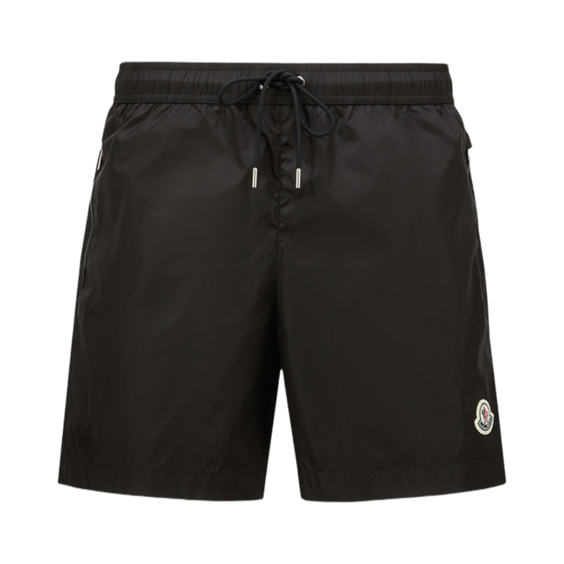 몽클레르 로고 패치 스윔 쇼츠 블랙 - 25SS(Moncler Logo Patch Swim Shorts Black - 25SS)