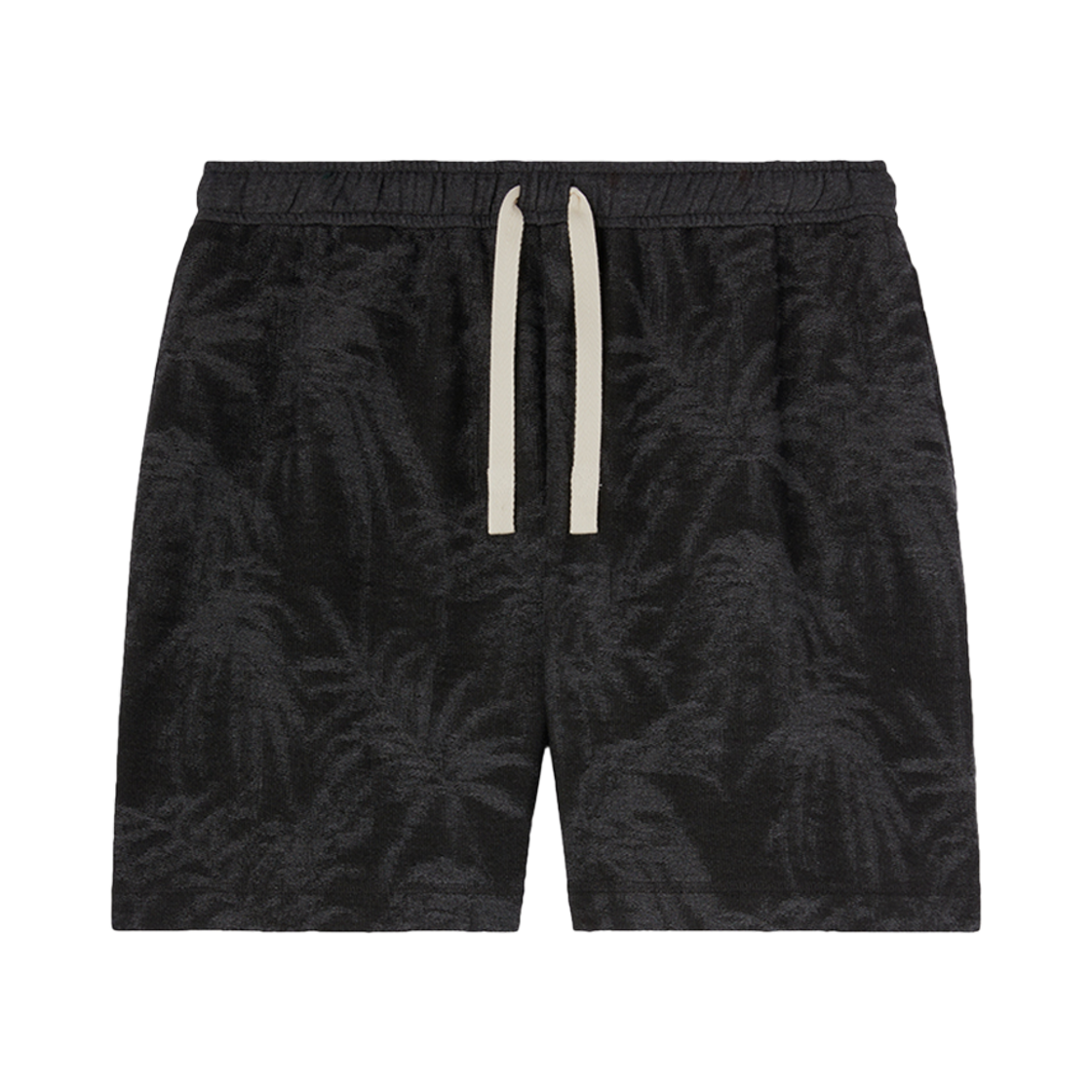 팜엔젤스 팜스 커브드 로고 쇼츠 블랙(PALM ANGELS Palms Curved Logo Shorts Black)