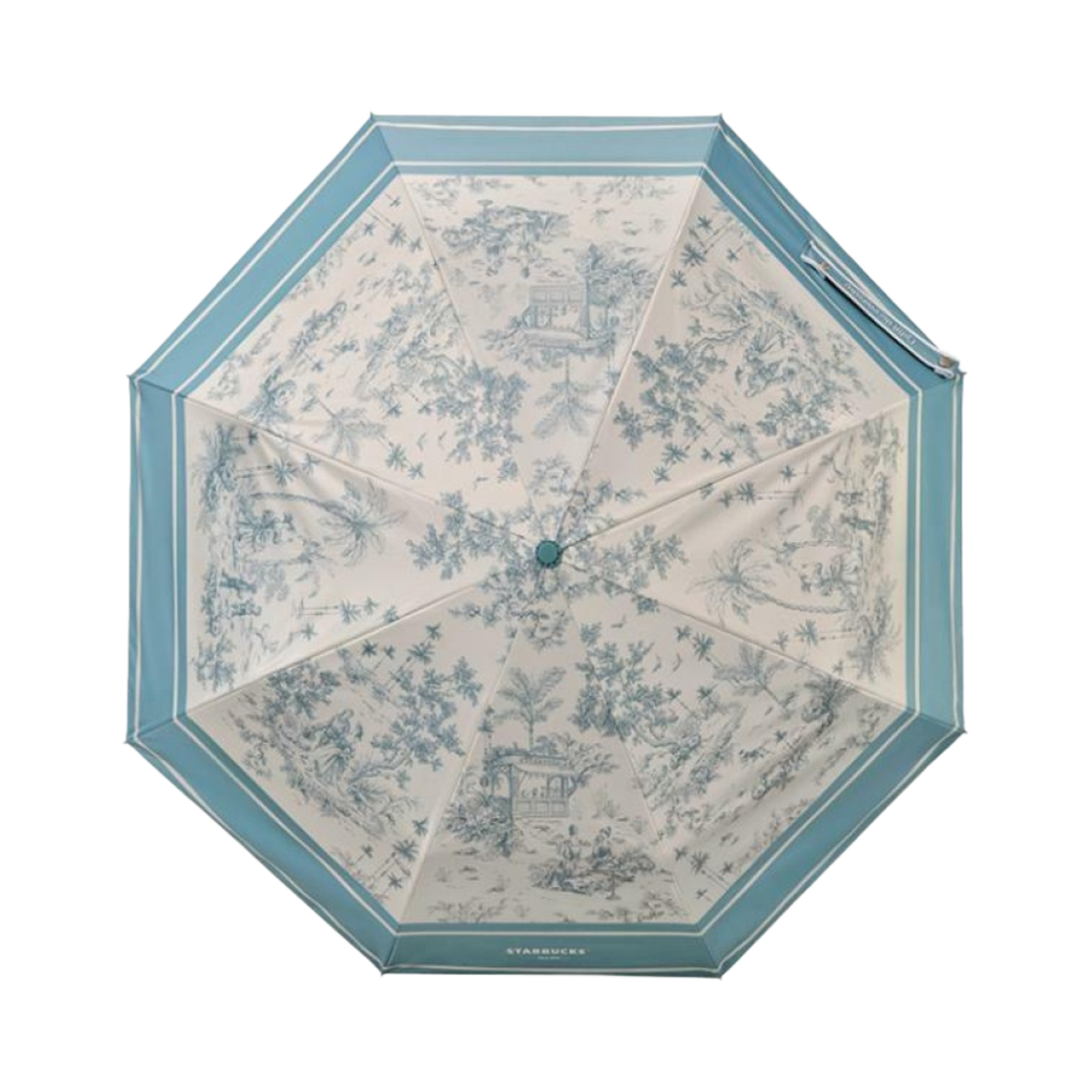 - Starbucks French Summer 3 Step Sun Umbrella