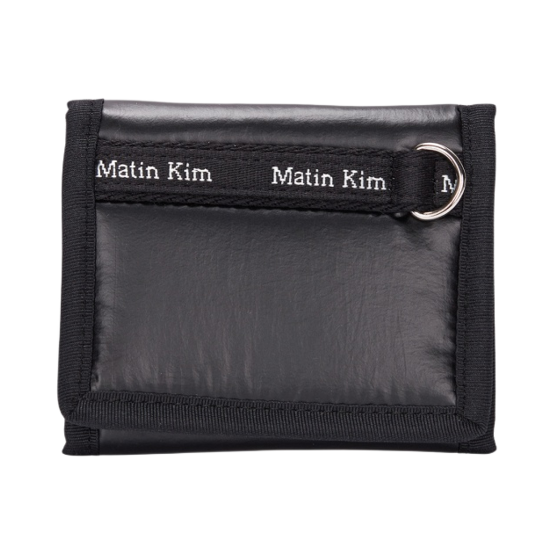 마뗑킴 글로시 캠프 지갑 블랙(Matin Kim Glossy Camp Wallet Black) - 1