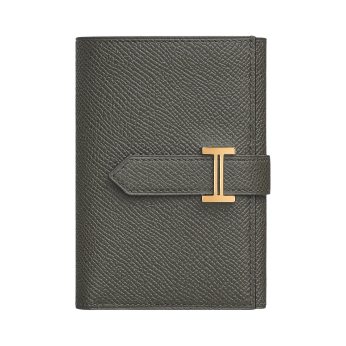에르메스 베안 트라이폴드 지갑 앱송 & 골드 하드웨어 그리 메이어(Hermes Bearn Wallet Epsom & Gold Gris Meyer) - 1