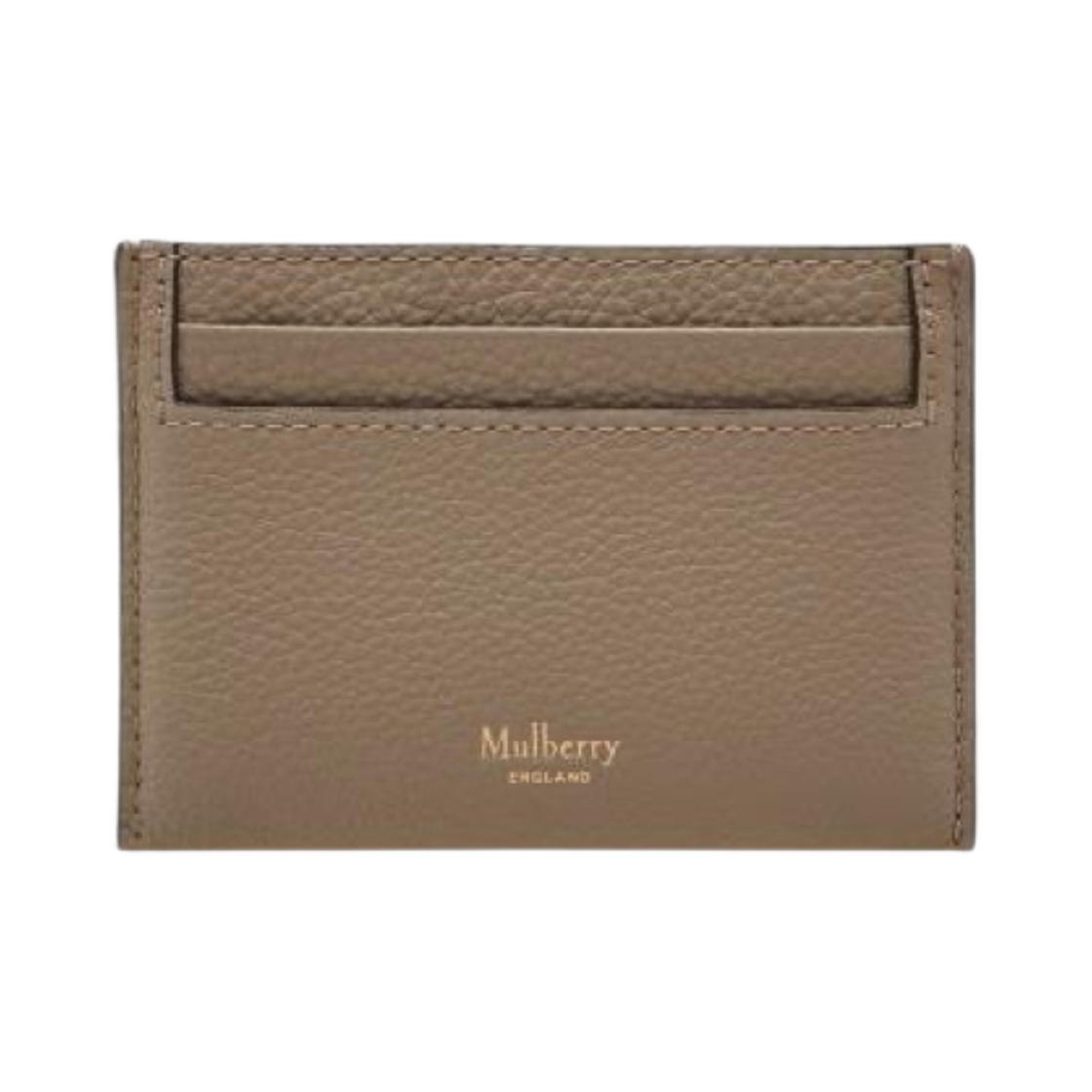 멀버리 스몰 클래식 그레인 카드 슬립 솔리드 그레이(Mulberry Small Classic Grain Credit Card Slip Solid Grey) - 1