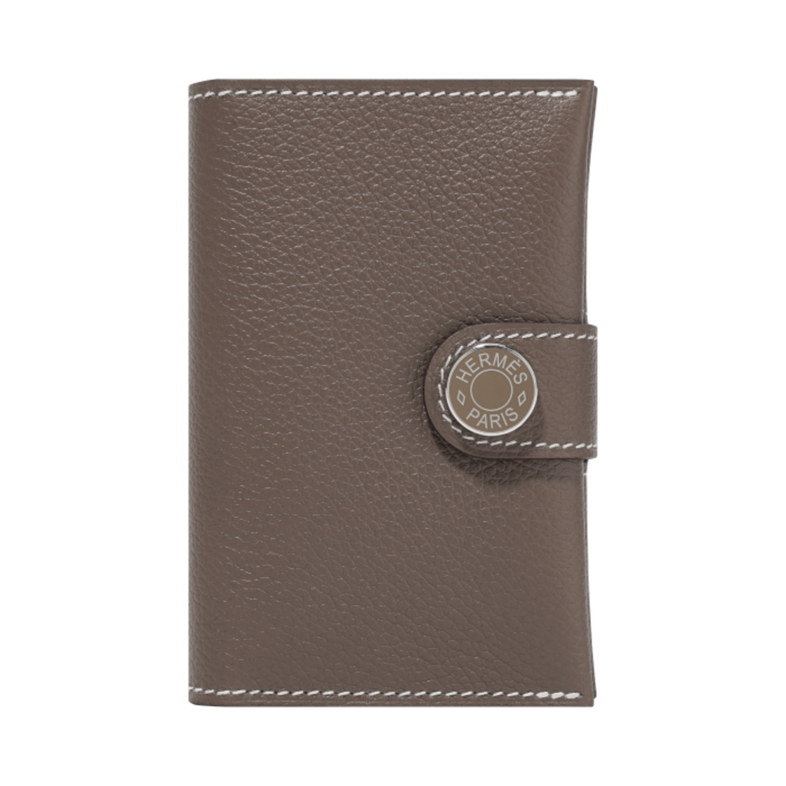 에르메스 R.M.S 카드 홀더 에버컬러 & 팔라듐 하드웨어 에뚜쁘(Hermes R.M.S Card Holder Evercolor & Palladium Etoupe)