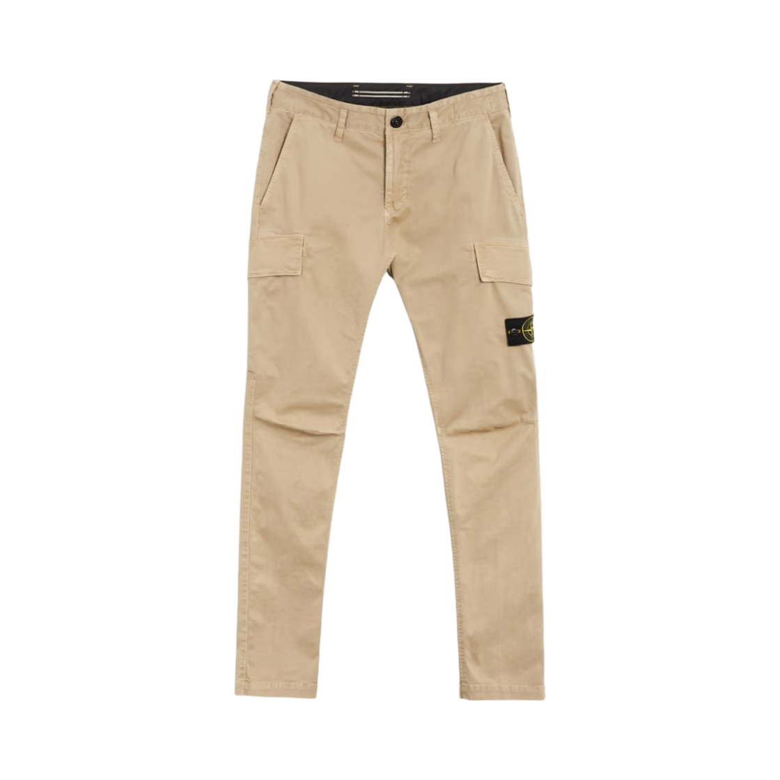801530604-V0195 Stone Island 30604 Old Treatment Organic Cotton Stretch Broken Twill Cargo Pants Sand - 24SS