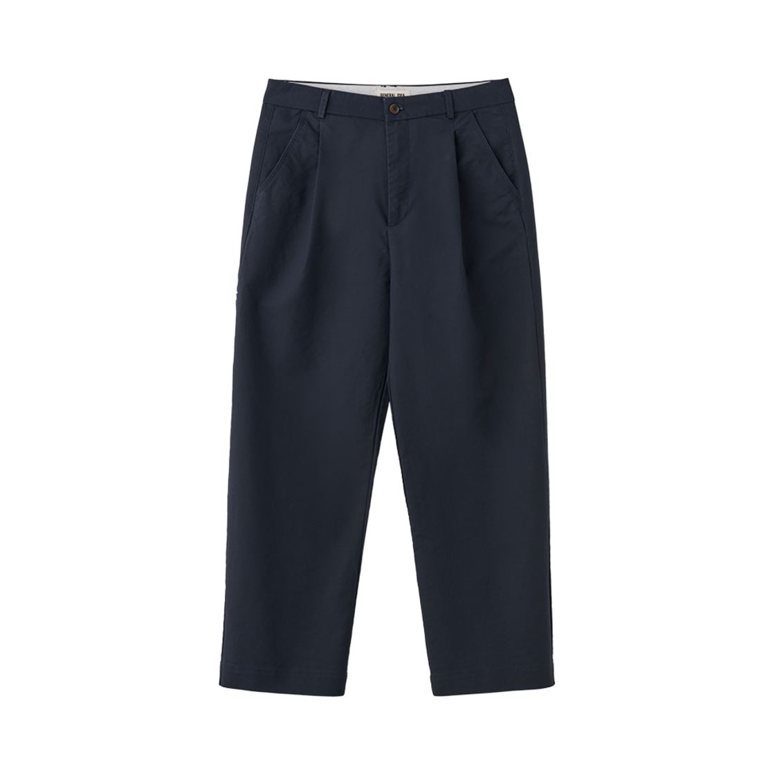 SBE1M11002NA General Idea Man Pleated Wide Pants Navy