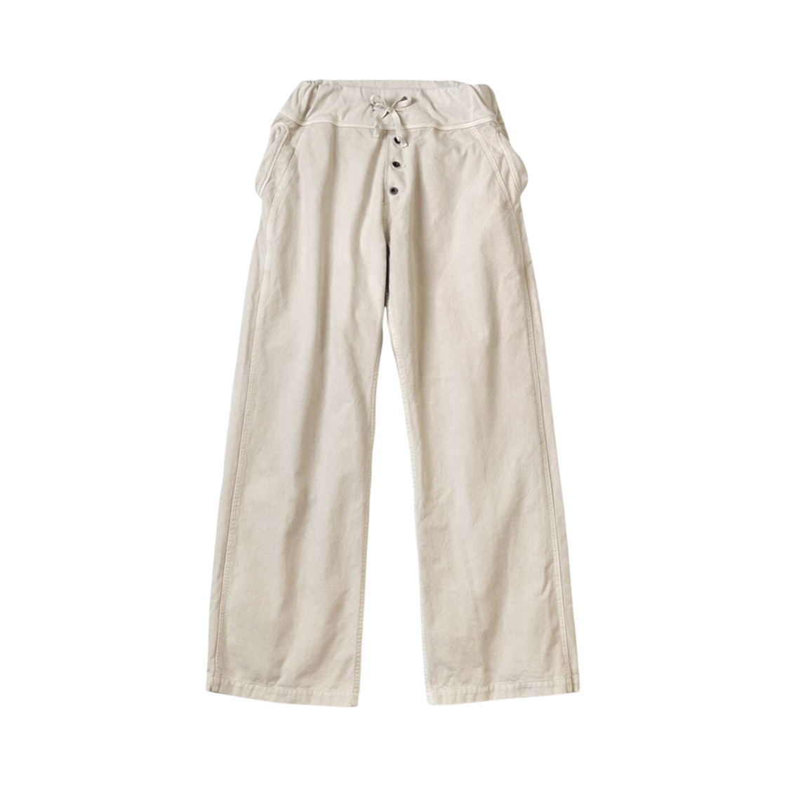 캐피탈 씬 캔버스 누벨 팬츠 베이지(Kapital Thin Canvas Nouvelle Pants Beige) - 1
