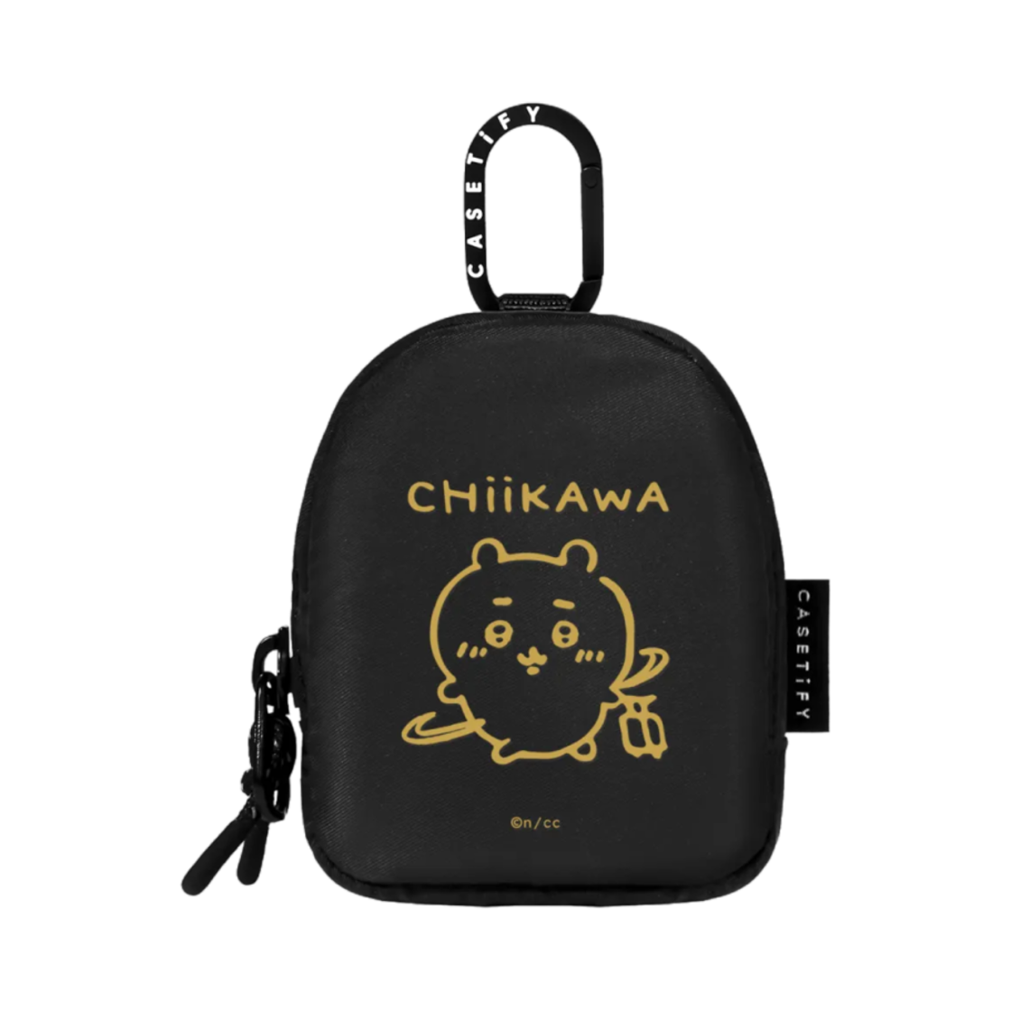 케이스티파이 x 치이카와 치이카와 패스포트 이어버즈 파우치 블랙 | Casetify | KREAM