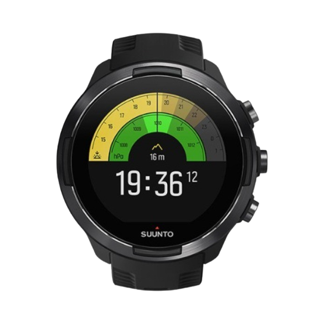 순토 9 바로 50mm 스테인리스 스틸 블랙 (국내 정식 발매 제품)(SUNNTO 9 Baro 50mm Stainless Steel Black (Korean Ver.)) - 1
