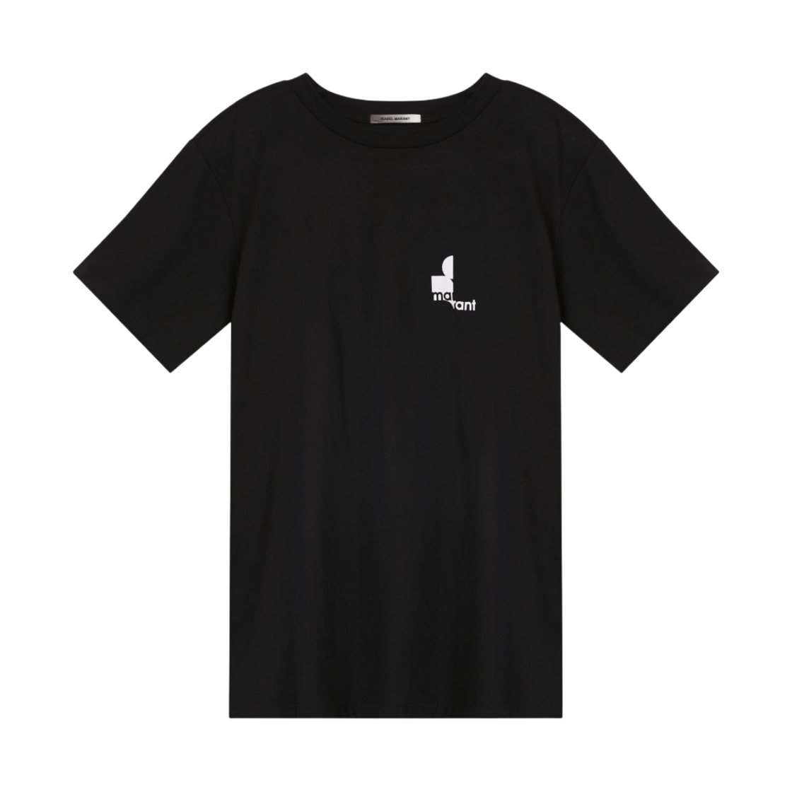 이자벨 마랑 자페르 로고 크루넥 티셔츠 블랙(Isabel Marant Zafferh Logo Crewneck T-Shirt Black)