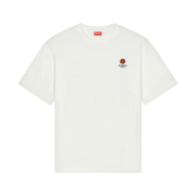 Kenzo Boke Flower Crest Oversized T-Shirt White