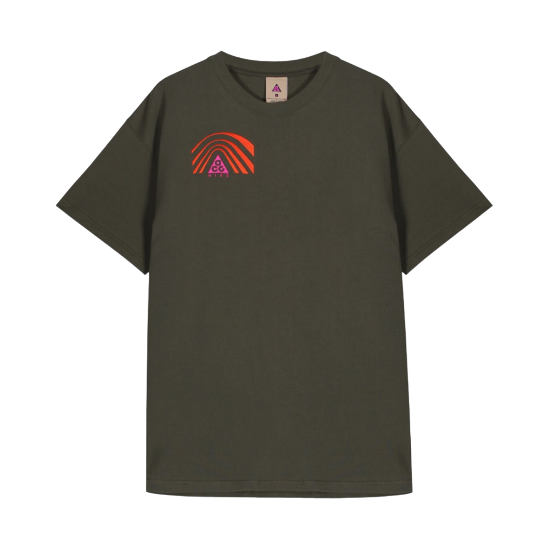 나이키 ACG 스플래터드 티셔츠 카고 카키 - 아시아(Nike ACG Splattered T-Shirt Cargo Khaki - Asia) - 1