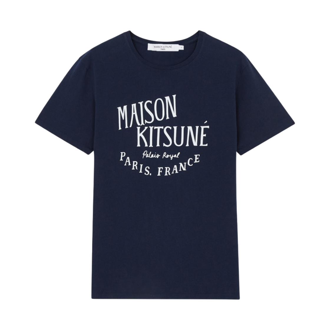 메종 키츠네 팔레이스 로얄 클래식 티셔츠 네이비(Maison Kitsune Palais Royal Classic T-Shirt Navy) - 1