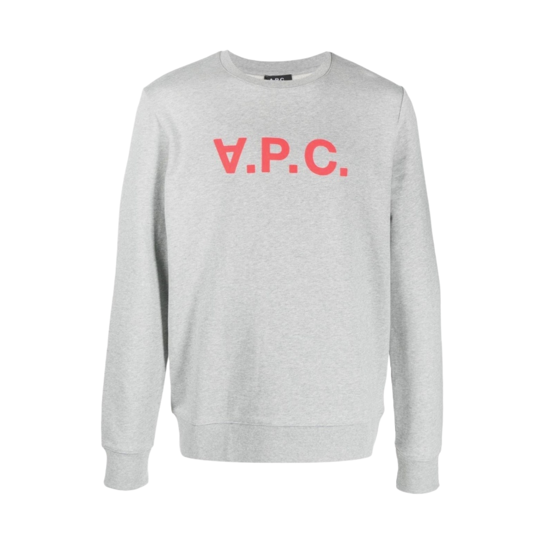 아페쎄 VPC 네온 루즈 스웨트셔츠 헤더 그레이(A.P.C. VPC Neon Rouge Sweatshirt Heather Grey) - 1