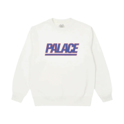 Palace Gigantic Crew White - 23SS