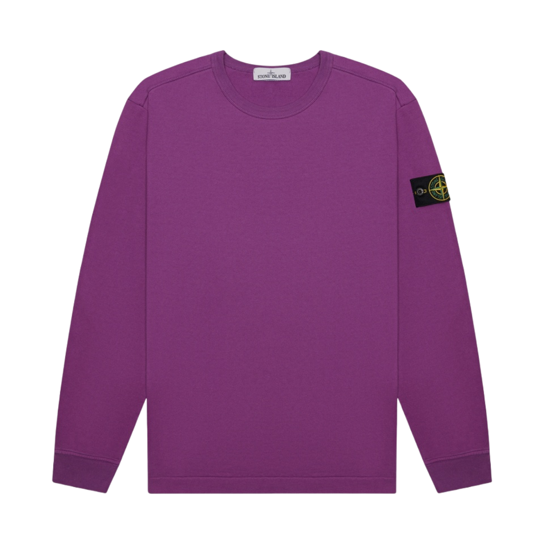 스톤 아일랜드 64450 롱슬리브 크루넥 스웨트셔츠 바이올렛 - 21FW