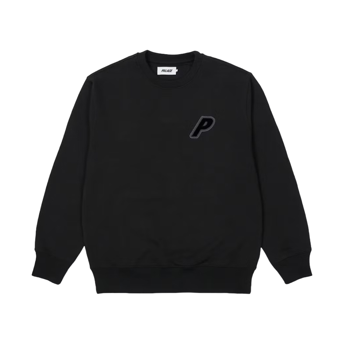 팔라스 P-3 아플리케 크루넥 블랙 - 22FW(Palace P-3 Applique Crew Black - 22FW) - 2