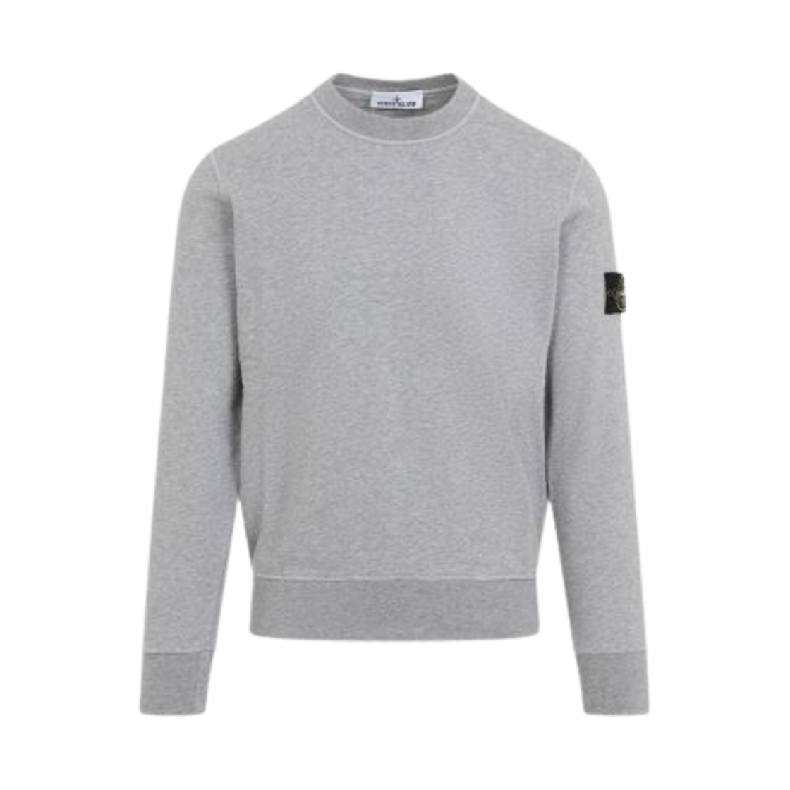 811563051-A0M64 Stone Island 63051 Cotton Fleece Garment Dyed Sweatshirt Dust Melange - 24FW