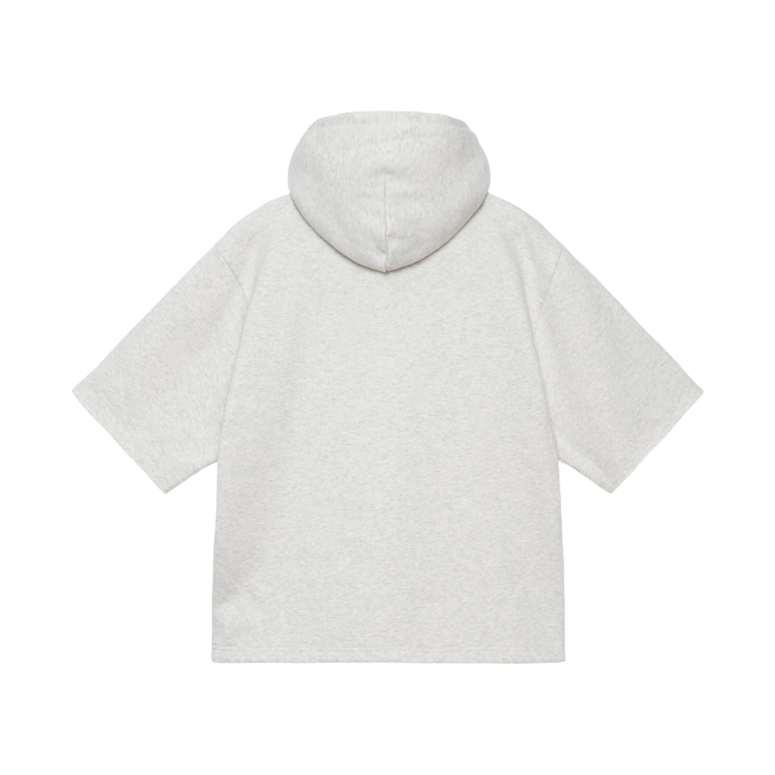 스투시 숏슬리브 박시 크롭 후드 애쉬 헤더(Stussy SS Boxy Cropped Hoodie Ash Heather) - 2