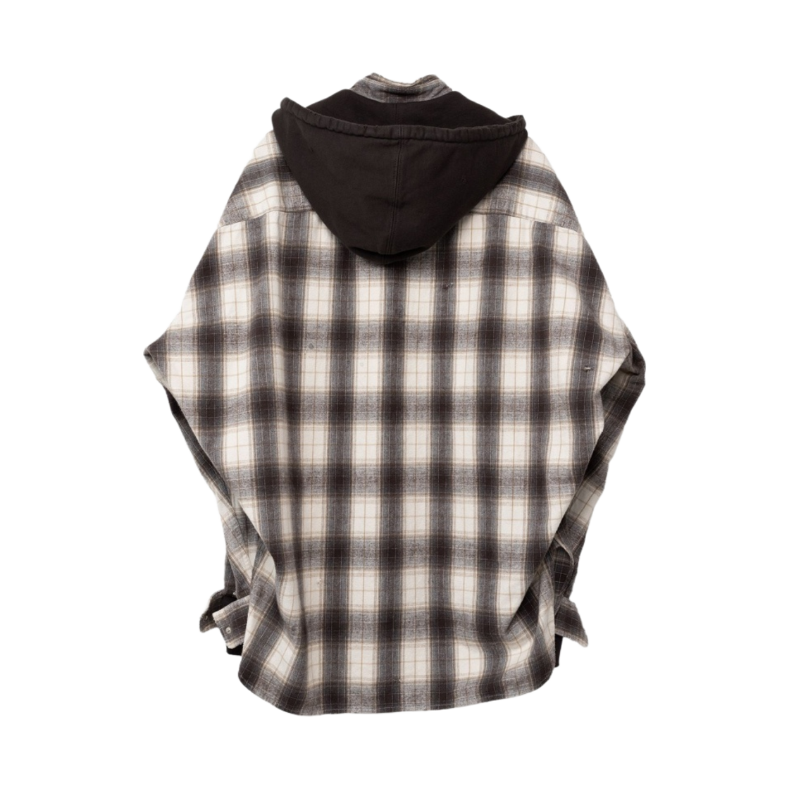 메종 미하라 야스히로 후드 레이어드 셔츠 화이트(Maison Mihara Yasuhiro Hoodie Layered Shirt White) - 2