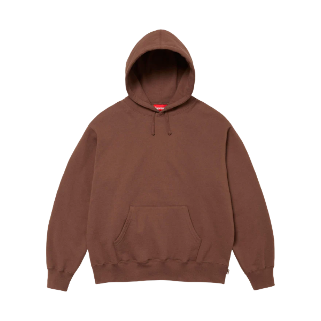 슈프림 사틴 아플리케 후드 스웨트셔츠 브라운 - 24FW(Supreme Satin Applique Hooded Sweatshirt Brown - 24FW) - 2