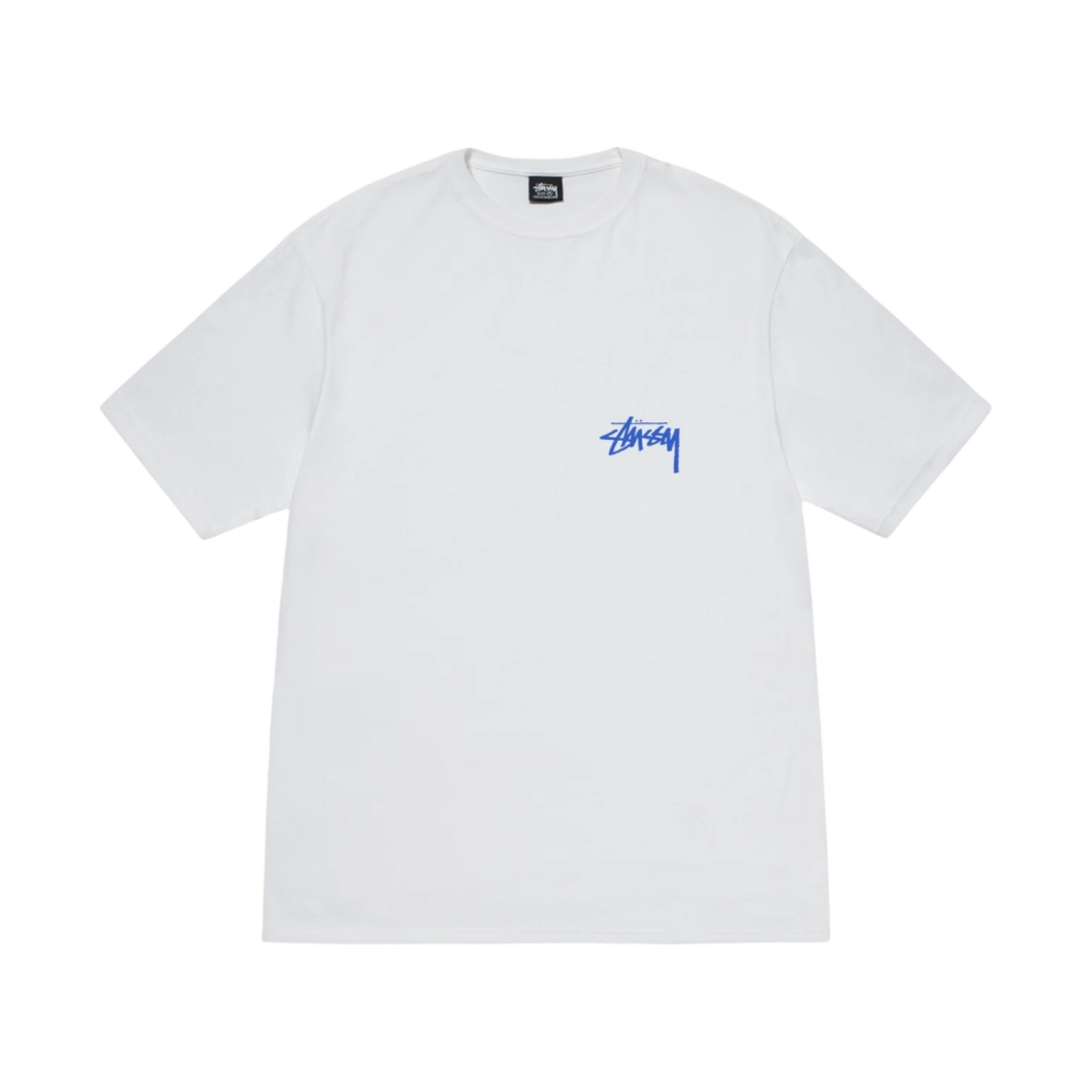 Tシャツ・カットソー Stussy Shells T-Shirt Stüssy Stussy Shells Tee 'White' | REVERSIBLE