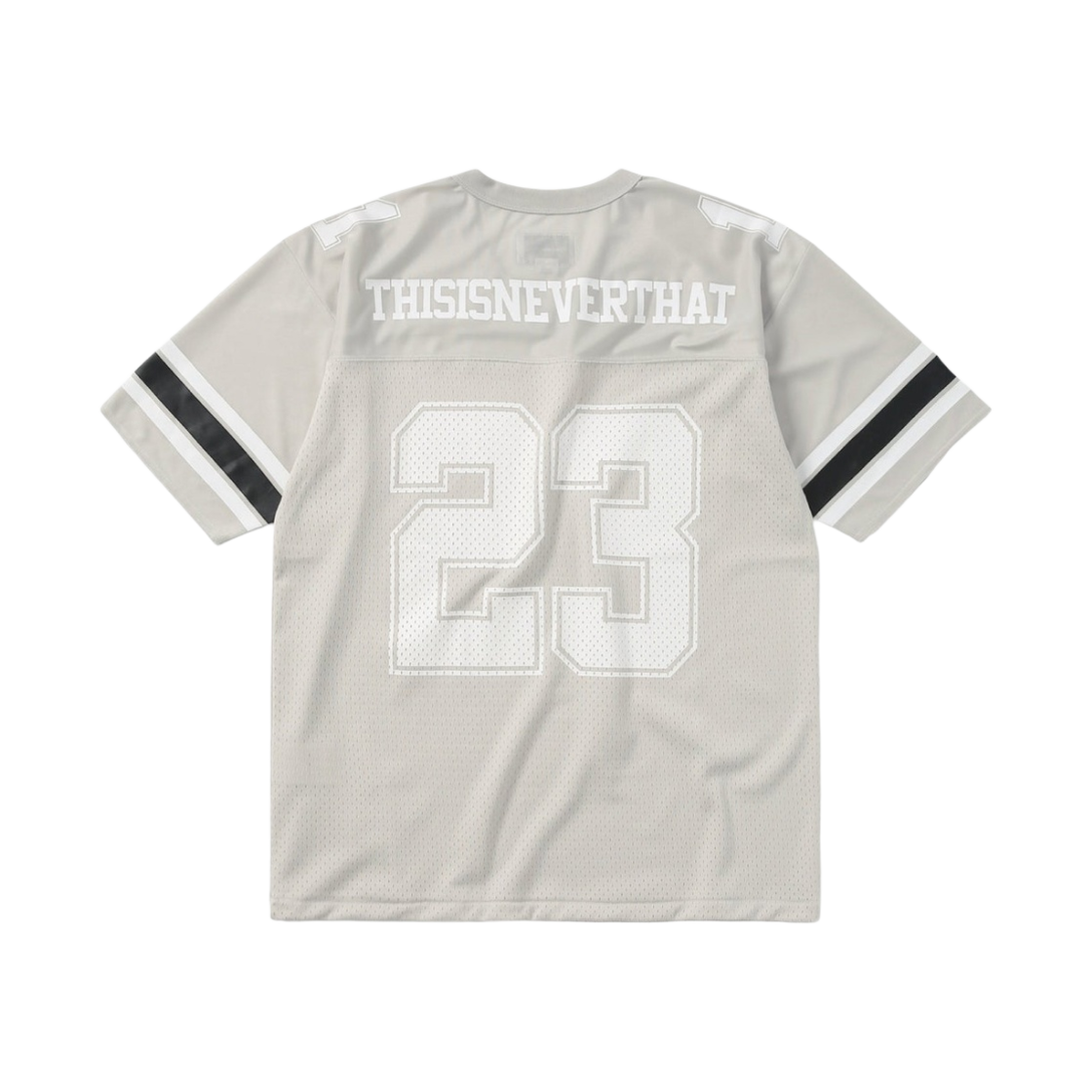 디스이즈네버댓 메쉬 풋볼 저지 실버(Thisisneverthat Mesh Football Jersey Silver) - 2