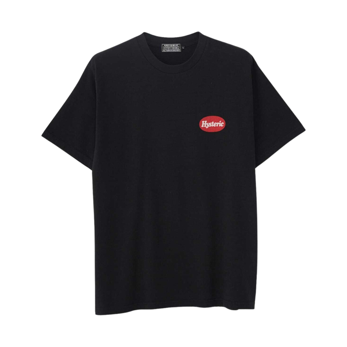 히스테릭 글래머 그래피티 걸 티셔츠 블랙(Hysteric Glamour Graffiti Girl T-Shirt Black) - 1