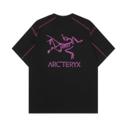 Arc'teryx System A Copal SS Bird T-Shirt Black Ultra Violet