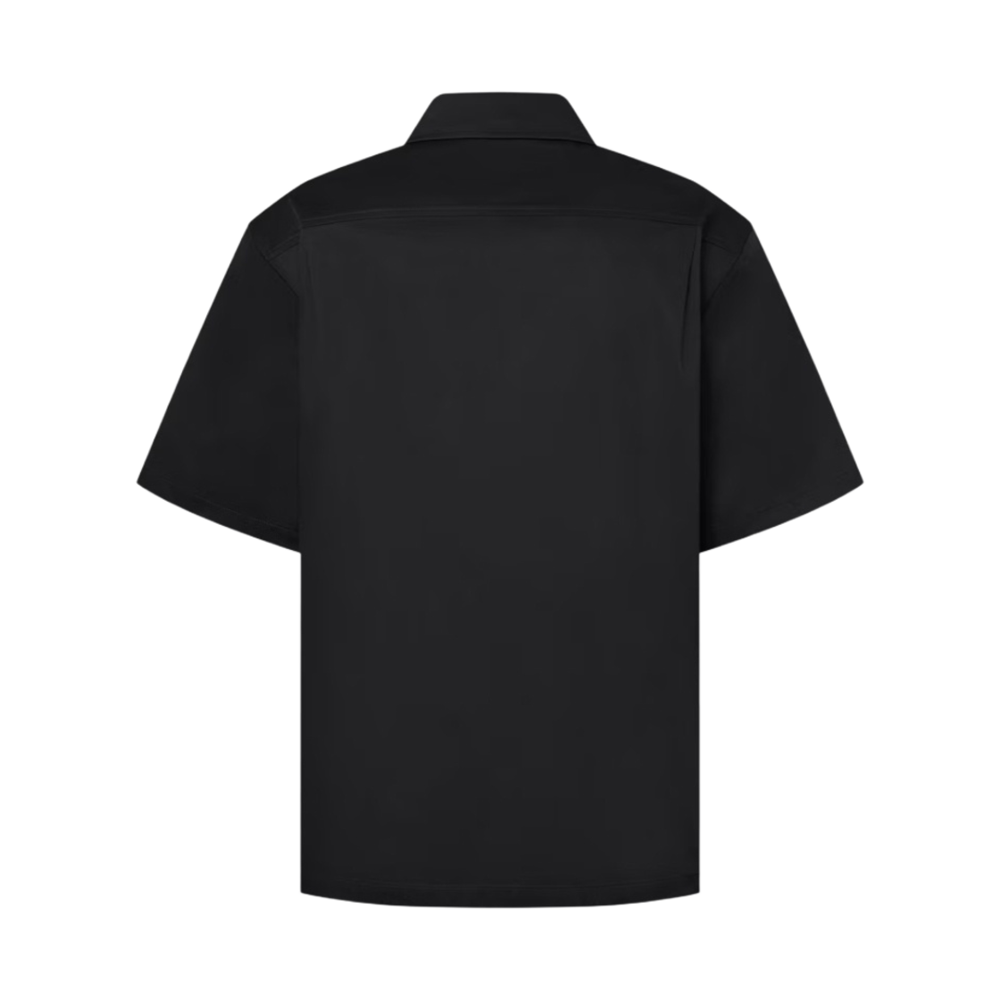 루이비통 플록드 숏슬리브 코튼 셔츠 블랙(Louis Vuitton Flocked Short Sleeved Cotton Shirt Black) - 2