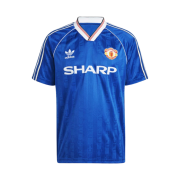 Adidas Manchester United 1988/90 Jersey Collegiate Royal - US Sizing