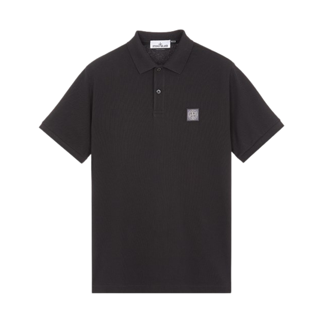 스톤 아일랜드 22R39 코튼 피케 폴로 셔츠 블랙 - 23FW(Stone Island 22R39 Cotton Pique Polo Shirt Black - 23FW)