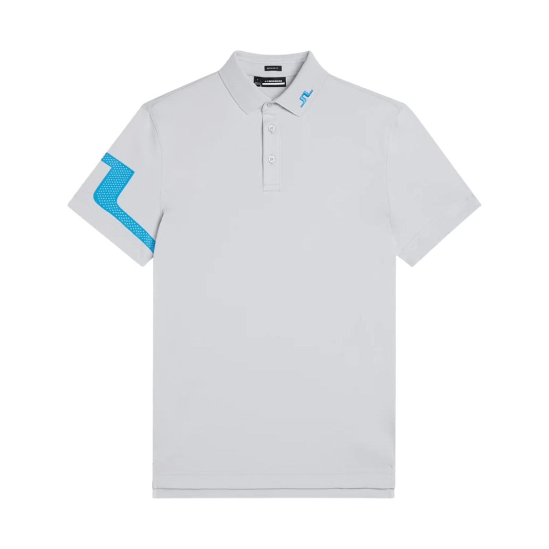 제이린드버그 히스 레귤러 핏 폴로 라이트 그레이 멜란지(J.Lindeberg Heath Regular Fit Polo Light Grey Melange) - 1