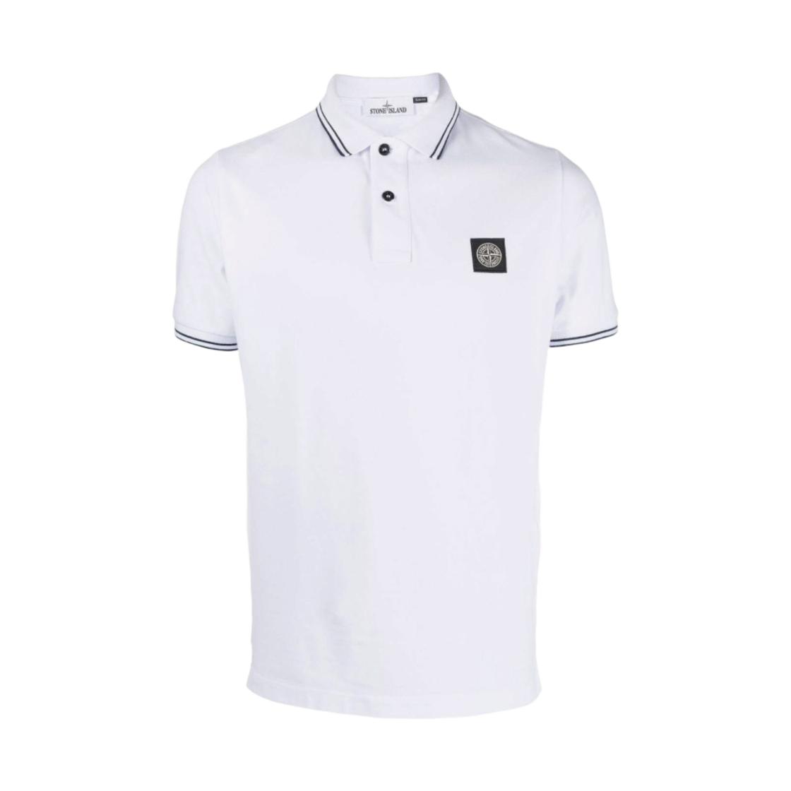 스톤 아일랜드 22S18 폴로 셔츠 화이트 - 22FW(Stone Island 22S18 Polo Shirt White - 22FW) - 1