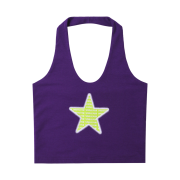 mnmpair Star Halterneck Purple