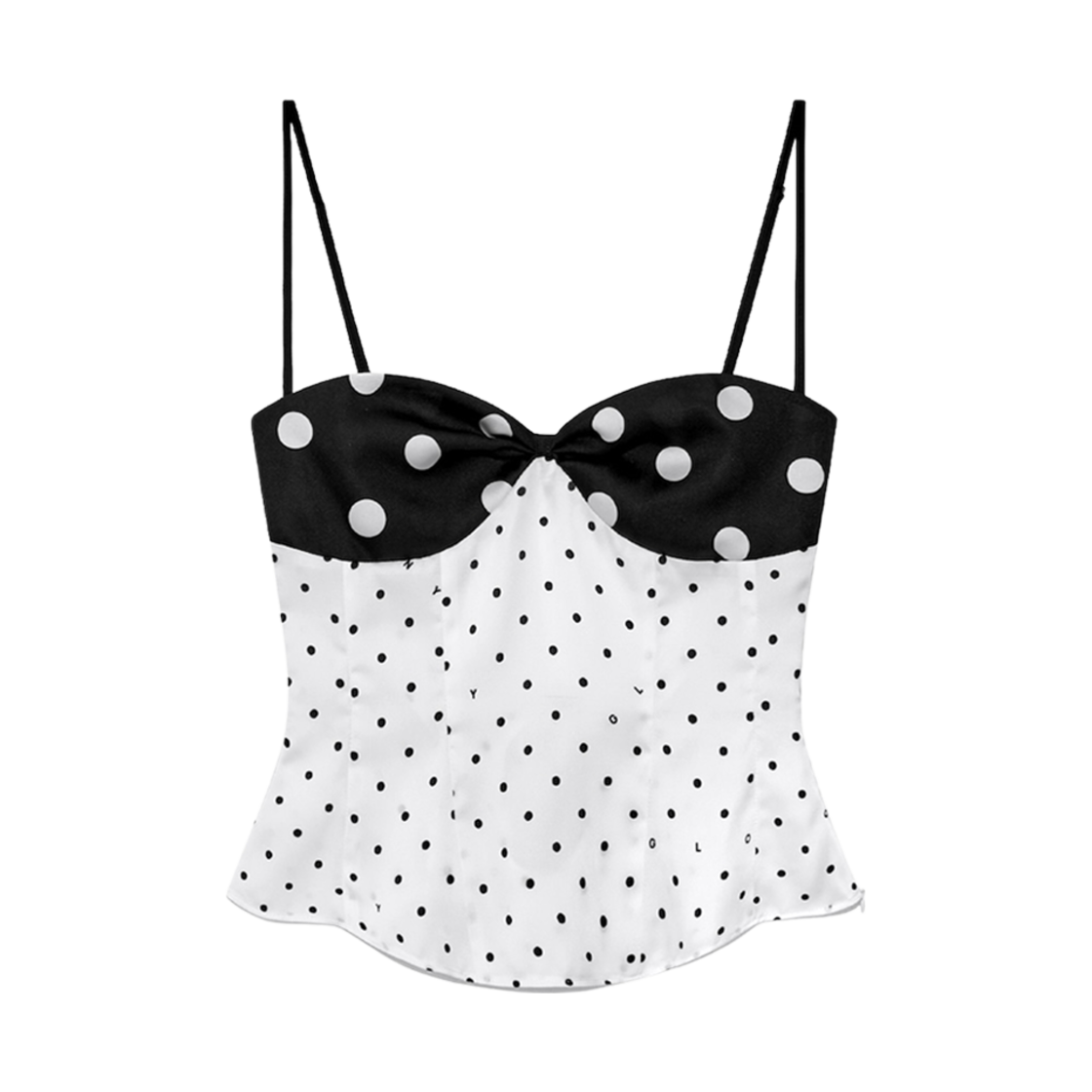 (W) 글로니 x 시미헤이즈 칼슨 캐미 탑 화이트((W) Glowny x Simihaze Carlson Cami Top White)